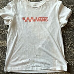 White Vans tshirt